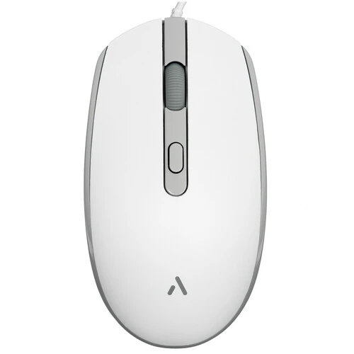 Мышь проводная Aceline CM-M529WT Silent белый