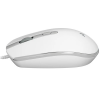 Мышь проводная Aceline CM-M529WT Silent белый