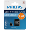 Карта памяти PHILIPS microSDXC 128 ГБ 