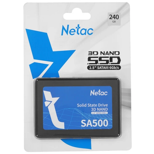 240 ГБ 2.5" SATA накопитель Netac SA500