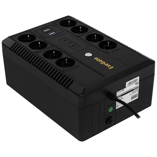 ИБП ExeGate Neo NNB-600.LED.AVR.8SH.CH 850VA/480W