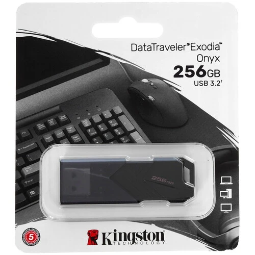 Память USB Flash 256 ГБ Kingston DataTraveler Exodia Onyx 