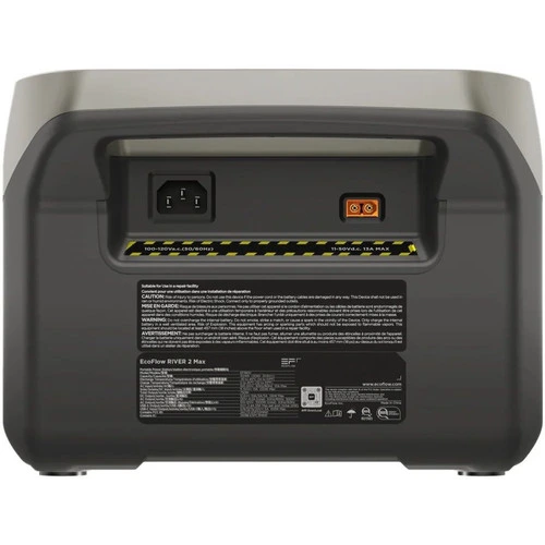 Портативная зарядная станция EcoFlow RIVER 2 Max 160000 mAh (1000W/3xUSB-A+USB-C/QC/PD/LCD/БЗУ-нет