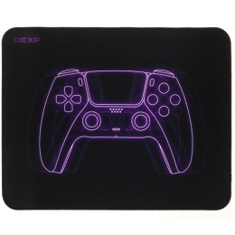 Коврик DEXP OM-L Neonpad (L) черный 