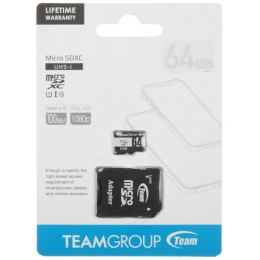 Карта памяти TEAMGROUP Micro microSDXC