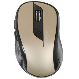 Мышь беспроводная QUMO Office Line Bronze M64 [24361] золотистый