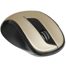 Мышь беспроводная QUMO Office Line Bronze M64 [24361] золотистый