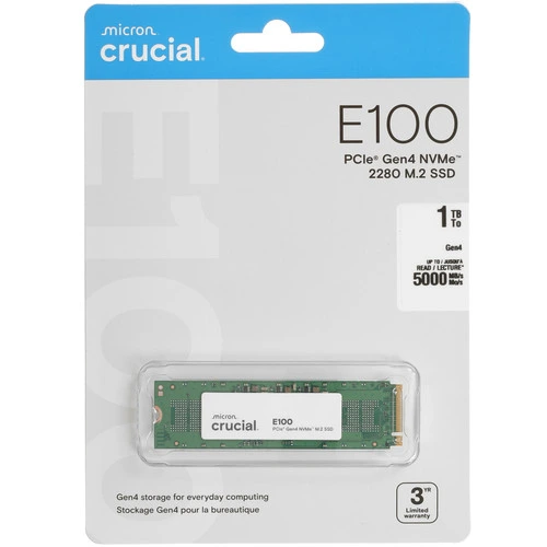 1000 ГБ M.2 NVMe накопитель Crucial E100