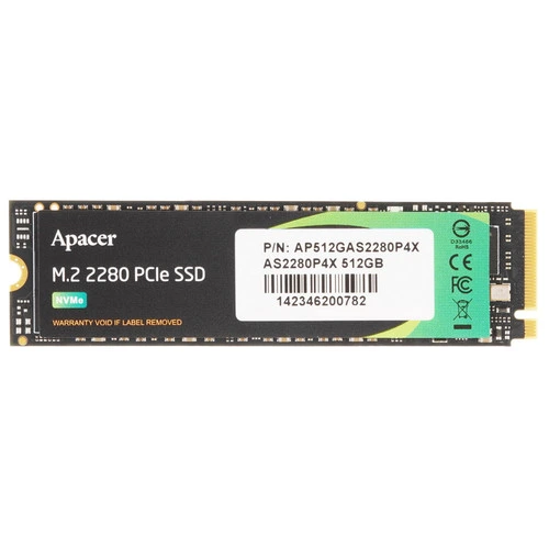 512 ГБ M.2 NVMe накопитель Apacer AS2280P4X